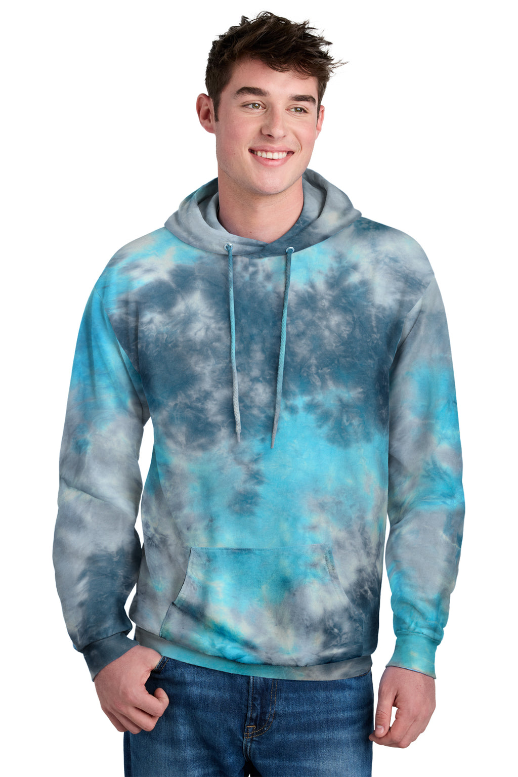 CBH ADULT CRYSTAL TIE DYE HOODED SWEATSHIRT